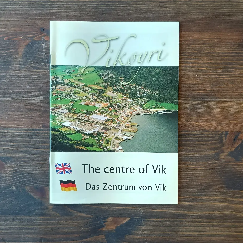 Vikøyri - Hefte engelsk/tysk